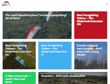 Tablet Screenshot of gliderhub.com